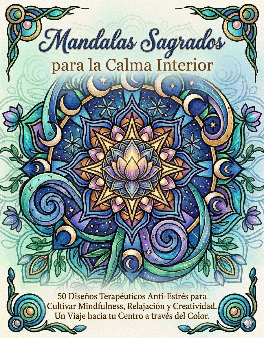 Mandalas Sagrados - Para la calma Interior (Ebook) + 6 Bonos